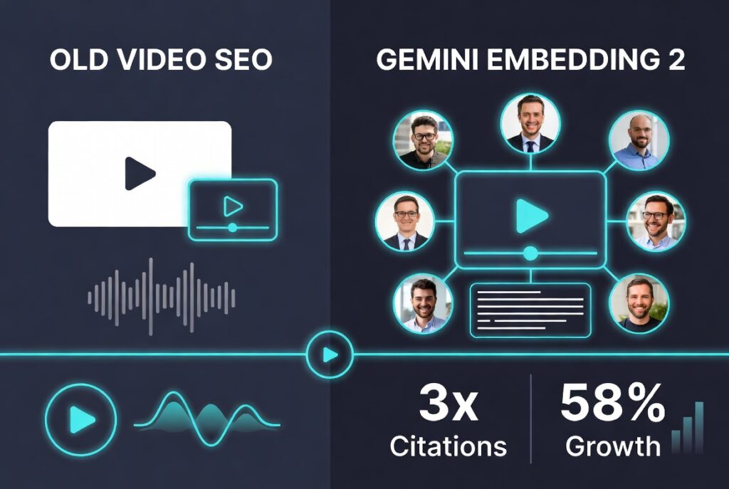 Gemini Embedding 2 before and after multimodal optimization example
