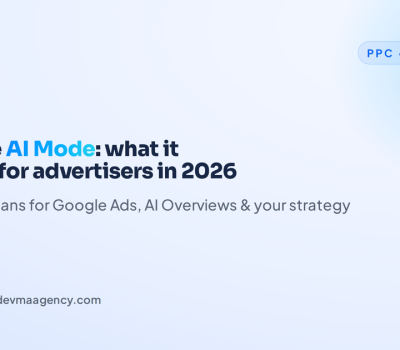 Google AI Mode what it means for advertisers in 2026