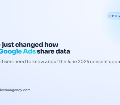 Google GA4 and Google Ads data sharing change June 2026 Consent Mode update