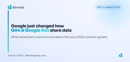 Google GA4 and Google Ads data sharing change June 2026 Consent Mode update